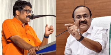 ‘കുഞ്ഞിക്കൂനനിലെ ‘വിമൽകുമാറിനെപ്പോലെയാണ് വിഡി സതീശൻ; പുറത്തൊന്ന് പറയുകയും മനസിൽ മറ്റൊന്ന് കൊണ്ടുനടക്കുകയുമാണ് ;  ‘നാക്കിൽ നെഹ്റു, മനസിൽ സവർക്കർ’: പരിഹസിച്ച് എ.എ. റഹീം