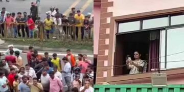 പോലീസുകാരെ നോക്കുകുത്തികളാക്കി മഹുവ മൊയ്ത്രയ്ക്ക് നേരെ ബിജെപി പ്രവർത്തകരുടെ ആക്രമണം, പ്രവർത്തകർ എറിഞ്ഞ മുട്ട ചെന്നു പതിച്ചത് എംപിയുടെ ദേഹത്ത്!! നാല് മണിക്കൂർ പാർട്ടി ഓഫീസിൽ കുടുങ്ങി- ദൃശ്യങ്ങൾ പങ്കുവച്ച് തൃണമൂൽ കോൺഗ്രസ് എംപി