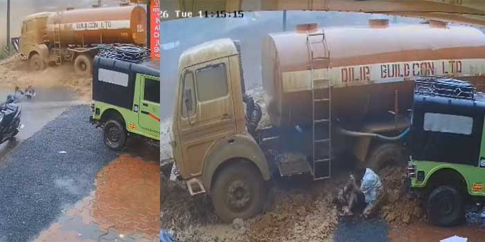 കുത്തിയൊഴുകിയെത്തിയ മണ്ണിനും മലവെള്ളത്തിനുമൊപ്പം വട്ടംകറങ്ങി ഒലിച്ചുവരുന്ന ടാങ്കർ ലോറിയും ബസും, ബസ് പതിച്ചത് സമീപത്തെ തോട്ടിലേക്ക്, വെള്ളത്തിന്റെ ശക്തിയിൽ ഒലിച്ചുവരുന്ന ടാങ്കറിനു മുന്നിൽ നിന്ന് ജീവനും കയ്യിൽ പിടിച്ചുകൊണ്ട് തിരിഞ്ഞോടുന്ന മനുഷ്യർ, ഒടുവിൽ ടയറുകൾക്കിടയിൽ നിന്ന് അത്ഭുതകരമായ രക്ഷപ്പെടൽ- വയനാട് മണ്ണി‌ടിച്ചിലിന്റെ ഞെട്ടിക്കുന്ന ദൃശ്യങ്ങൾ പുറത്ത്