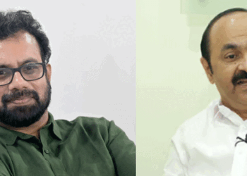‘തള്ളൽ ഒളിംപിക് ഇനമായിരുന്നെങ്കിൽ  കേരളത്തിന് ഒളിംപിക്സിൽ മെഡൽ കിട്ടിയേനെ” ‘; ടാറ്റ നിക്ഷേപ വിവാദത്തിൽ വി.ഡി. സതീശനെ പരിഹസിച്ച് ജോൺ ബ്രിട്ടാസ്