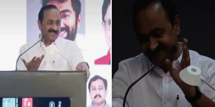 ‘ഓടുന്ന വണ്ടിയിൽ കയറി നമ്മൾ ഓടിയിട്ട് കാര്യമില്ല; കറന്റ് വന്നാലേ സംസാരിക്കാൻ പറ്റുകയുള്ളൂ’- വി.ഡി. സതീശൻ പ്രസംഗിക്കുന്നതിനിടെ വൈദ്യുതി പിണങ്ങി; ‘ടെൻഷനാകേണ്ടെ’ന്ന് സംഘാടകരോട് മുഖ്യമന്ത്രി