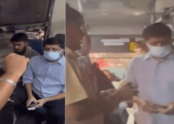 ‘ചില്ലറയില്ലേൽ ഇവിടെ ഇറങ്ങിക്കോ‘; മിന്നൽ പരിശോധനയ്ക്ക് മാസ്ക് ധരിച്ചെത്തിയ ഗതാഗതമന്ത്രിയെ ആളറിയാതെ വഴിയിൽ ഇറക്കിവിട്ട് കണ്ടക്ടർ