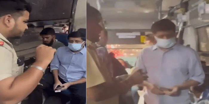 ‘ചില്ലറയില്ലേൽ ഇവിടെ ഇറങ്ങിക്കോ‘; മിന്നൽ പരിശോധനയ്ക്ക് മാസ്ക് ധരിച്ചെത്തിയ ​ഗതാ​ഗതമന്ത്രിയെ ആളറിയാതെ വഴിയിൽ ഇറക്കിവിട്ട് കണ്ടക്ടർ