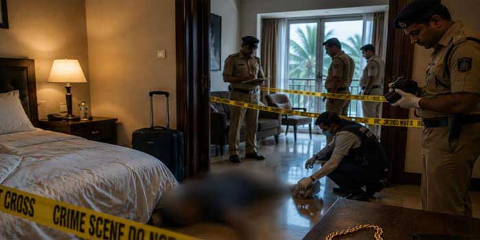 ഭാര്യ ഫോണിൽ സംസാരിച്ചതിൽ സംശയം, യുവാവ് ഭാര്യയെ ബാറ്ററി കൊണ്ട് തലയ്ക്കടിച്ച് കൊലപ്പെടുത്തി, മൂന്നുവയസുള്ള മകളെ അമ്മയെ ഏൽപ്പിച്ചു, പിന്നാലെ അലുമിനിയം ഫോസ്ഫൈഡ് കഴിച്ച് ജീവനൊടുക്കി