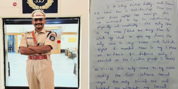‘വിവാഹം കഴിഞ്ഞിട്ടും ബന്ധം തുടരാൻ നിർബന്ധിച്ചത് അവൾ തന്നെ; ബലമായി ചേർത്തുപിടിച്ച് ചുംബിച്ചു; തെളിവുകൾ എന്റെ ഫോണിലുണ്ട്‘- വനിതാ ട്രെയിനി ഐപിഎസ് ഉദ്യോഗസ്ഥക്കെതിരെ ആരോപണം
