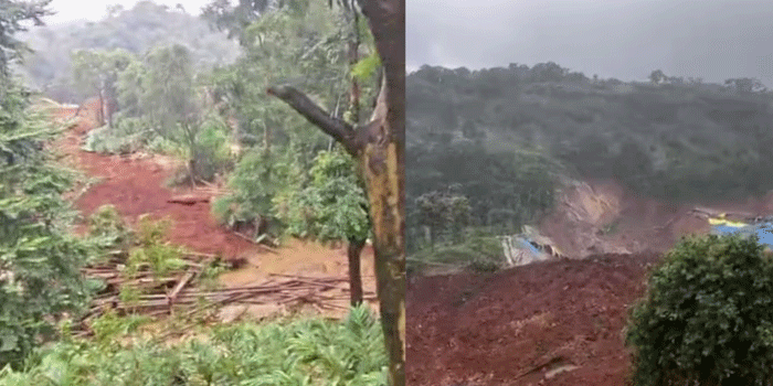 വയനാട് തുരങ്കപാത നിർമാണ മേഖലയിൽ മണ്ണിടിച്ചിൽ; ആളുകൾ കുടുങ്ങിക്കിടക്കുന്നുണ്ടോയെന്ന് ആശങ്ക; ഒരു ബസ് അടക്കം നിരവധി വാഹനങ്ങൾ കുടുങ്ങിക്കിടക്കുന്നുണ്ടെന്ന് പ്രദേശവാസികൾ; അഞ്ച്പേരെ രക്ഷപ്പെടുത്തി; രക്ഷാപ്രവർത്തനം പുരോഗമിക്കുന്നു