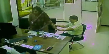 കെട്ടിടത്തിലെ ലിഫ്റ്റ് പ്രവര്‍ത്തിക്കാത്തതില്‍ പ്രകോപിതയായി, ബാങ്ക് മാനേജരുടെ മുഖത്തടിച്ച് കരുണാനിധിയുടെ കൊച്ചുമകൾ, രൂപത്തെയും പരിഹസിച്ചു, കയല്‍വിഴിക്കെതിരെ കേസ്