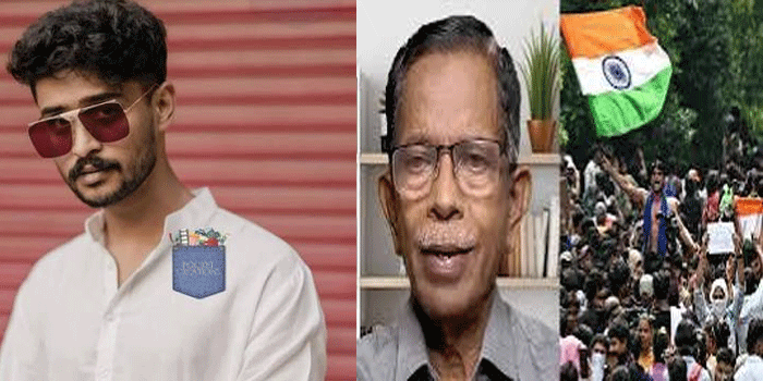 “മൃഗങ്ങൾക്ക് പോലും ഇതിലും നല്ല സംസ്കാരം; ഇയാളുടെ മാനസികാവസ്ഥ പരിശോധിച്ച് ജയിലിലാക്കണം “-  ടി.ജി. മോഹൻദാസിനെ വിമർശിച്ച് മാധവ് സുരേഷ്