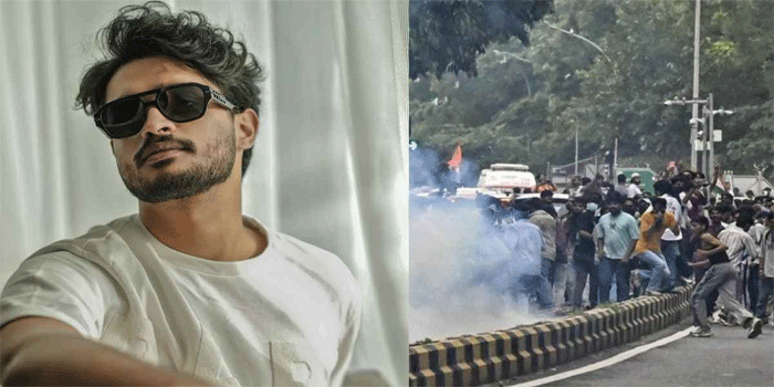 ‘രാജ്യം സംസാരിച്ചു, ഒടുവിൽ മറുപടി ലഭിച്ചു. ഇനി അതിക്രമം നടത്തിയ പോലീസുകാർക്കെതിരെ ശരിയായ നടപടി സ്വീകരിക്കൂ’-  മാധവ് സുരേഷ്; ‘എന്റെ ഭാഗത്തുനിന്ന് നിഷ്പക്ഷമായ  പ്രതികരണം ആരും  പ്രതീക്ഷിക്കേണ്ട ‘
