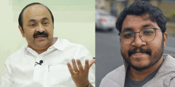 ‘സാറെന്നോ മുഖ്യമന്ത്രിയെന്നോ ബഹുമാനപ്പെട്ടയെന്നോ  കൂട്ടിച്ചേർക്കണമായിരുന്നു‘; പരിപാടിയ്ക്കിടെ വി .ഡി. സതീശന്റെ പേര് മാത്രം പരാമർശിച്ചതിൽ വിവാദം;  മഹേഷ് കുഞ്ഞുമോനെതിരെ കടുത്ത സൈബറാക്രമണം; വിശദീകരണവുമായി താരം