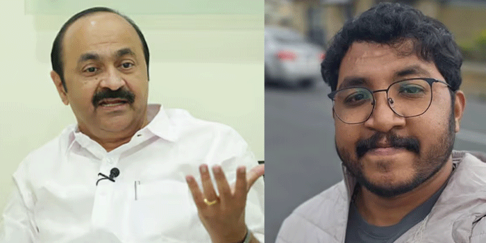 ‘സാറെന്നോ മുഖ്യമന്ത്രിയെന്നോ ബഹുമാനപ്പെട്ടയെന്നോ  കൂട്ടിച്ചേർക്കണമായിരുന്നു‘; പരിപാടിയ്ക്കിടെ വി .ഡി. സതീശന്റെ പേര് മാത്രം പരാമർശിച്ചതിൽ വിവാദം;  മഹേഷ് കുഞ്ഞുമോനെതിരെ കടുത്ത സൈബറാക്രമണം; വിശദീകരണവുമായി താരം
