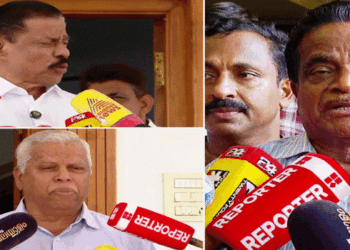 ‘എം വി ഗോവിന്ദൻ വലിയ മഹത്വമൊന്നും പറയേണ്ടതില്ല; പാർട്ടിയെ തെറ്റായ രീതിയിൽ നയിച്ചവരാണ് യഥാർത്ഥ വർഗ്ഗ വഞ്ചകർ‘ മറുപടിയേകി ടി കെ ഗോവിന്ദൻ; ‘എം വി രാഘവൻ്റെ ആരോഗ്യമൊക്കെ പോയി ബോധമില്ലാത്ത അവസ്ഥ വന്നപ്പോഴാണ് അദ്ദേഹം തിരിച്ചു വന്നത്‘