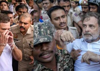 പാറ്റകളുടെ സമരം ആളിക്കത്തുന്നു… രാഹുൽ ഗാന്ധിയെ റോഡിലൂടെ വലിച്ചിഴച്ച് പോലീസ്, മുഖത്ത് പരുക്ക്!! പ്രിയങ്കയും കെസി വേണു ഗോപാലും ഡി.കെ. ശിവകുമാർ ഉൾപ്പെടെയുള്ള നേതാക്കളും കസ്റ്റഡിൽ, വനിതാ എംപിമാരെയെടക്കം ബലം പ്രയോഗിച്ച് അറസ്റ്റ് ചെയ്ത് നീക്കി… തലസ്ഥാനത്ത് കയ്യൂക്ക് കാണിച്ച് പോലീസ്