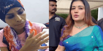 ‘പുള്ളിക്കാരി ഫുഡ് ഒന്നും കഴിക്കുന്നില്ല; ശരീരഭാരം ഇപ്പോള് 34 കിലോഗ്രാമേ ഉള്ളൂ; ഫോണ് ഉപയോഗിക്കുന്നതിന് ഡോക്ടര്മാരൊക്കെ വഴക്ക് പറയുന്നുണ്ട് ‘- രേണുസുധിയെ സന്ദർശിച്ച് അനുമോൾ