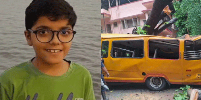 ‘അവൻ എങ്ങോട്ടും പോയിട്ടില്ല; തിരിച്ചുവരും;‘ സ്കൂൾ ബസിന് മുകളിലേക്ക് മരം വീണ് മകൻ മരിച്ചു; അപ്രതീക്ഷിത വിയോഗം ഉൾക്കൊള്ളാനാകുന്നില്ല; മകന്റെ ബാറ്റ് മടിയിൽ വെച്ച് വഴിയിലേയ്ക്ക് കണ്ണുംനട്ട് കാത്തിരിക്കുന്ന അമ്മ
