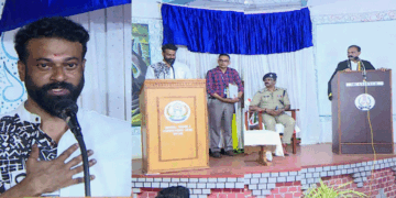 ചരിത്ര സത്യപ്രതിജ്ഞ;  വിയ്യൂർ സെൻട്രൽ ജയിലിൽ കാപ്പ തടവുകാരനായ ബിജെപി കൗൺസിലർ ആർ. സുഗതൻ കൗൺസിലറായി ചുമതലയേറ്റു