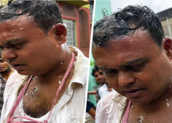 സൗജന്യമായി ട്യൂഷന് വരാനാവശ്യപ്പെട്ട് വിദ്യാര്‍ത്ഥിനിയെ നിരന്തരം ശല്യപ്പെടുത്തി, വഴങ്ങിയില്ലെങ്കില്‍ പരീക്ഷയ്ക്ക് തോല്‍പ്പിക്കുമെന്ന് ഭീഷണി, അധ്യാപകനെ മുട്ടയെറിഞ്ഞും ചെരുപ്പുമാല അണിയിച്ചും ക്യാമ്പസിലൂടെ നടത്തി വിദ്യാര്‍ത്ഥികള്‍