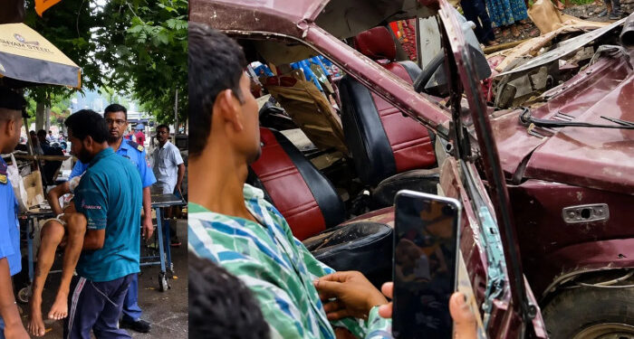 ട്രെയിന്‍ വരുന്നത് ശ്രദ്ധിക്കാതെ ഗേറ്റ് തുറന്നു, സ്കൂള്‍ വാനില്‍ ട്രെയിനിടിച്ച് മൂന്ന് പേര്‍ മരിച്ചു,  രണ്ട് പേര്‍ വിദ്യാര്‍ത്ഥികള്‍, നിരവധി പേര്‍ക്ക് പരിക്ക്