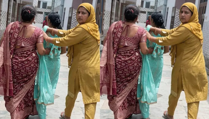 പിരിഞ്ഞ് താമസിക്കുന്ന ഭര്ത്താവിന്റെ വീട്ടില് ടെറസിലൂടെ കയറി, കട്ടിലിനടിയില് നിന്നും രഹസ്യ ഭാര്യയെ പിടികൂടി, മുടിക്ക് പിടിച്ച് പൊലീസ് സ്റ്റേഷനിലെത്തിച്ച് യുവതി, സംഭവം വിവാഹമോചനക്കേസ് നടക്കുന്നതിനിടെ