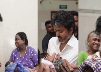 വാവാവോ…കുഞ്ഞോമനകളെ വാരി പുണർന്ന് എഗ്മൂർ സർക്കാർ ആശുപത്രി പ്രസവ വാർഡിൽ മുഖ്യമന്ത്രി വിജയ്; പരാതികളുടെ പ്രളയം; നിജസ്ഥിതി നേരിട്ട് മനസ്സിലാക്കാനുള്ള മിന്നൽ സന്ദർശനം; താനും അമ്മയും ജനിച്ചയിടം എന്ന ബന്ധവും
