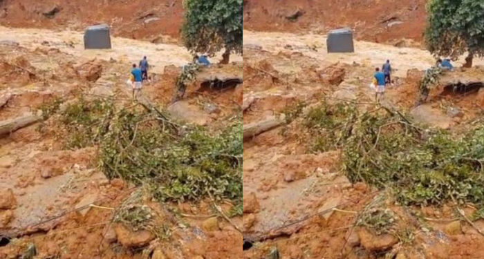 വയനാട് മണ്ണിടിച്ചിലില് രണ്ട് മരണം, നിരവധിപേര് മണ്ണിനടിയില് കുടുങ്ങിക്കിടക്കുന്നു, അഞ്ച് പേര് ആശുപത്രിയില്