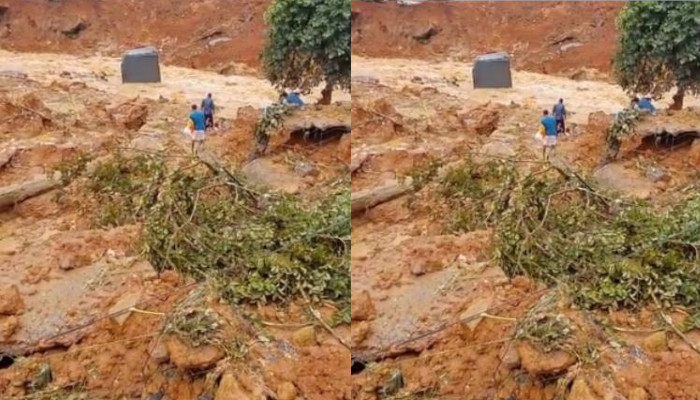 വയനാട് മണ്ണിടിച്ചിലില് രണ്ട് മരണം, നിരവധിപേര് മണ്ണിനടിയില് കുടുങ്ങിക്കിടക്കുന്നു, അഞ്ച് പേര് ആശുപത്രിയില്