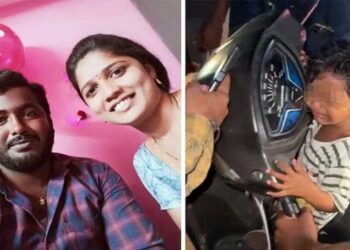 അമ്മാ… നന്നാ… കൂരാ കൂരിരുട്ടിൽ കൊടുംതണുപ്പത്ത് അച്ഛനേയും അമ്മയേയും വിളിച്ച് അലറി കരഞ്ഞ് മൂന്നു വയസുകാരൻ!! മകനെ പാലത്തിൽ സ്കൂട്ടറിൽ തനിച്ചിരുത്തി ദമ്പതികൾ ഗോദാവരി നദിയിലേക്ക് ചാടി