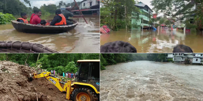 മഴക്കെടുതി രൂക്ഷം; മൂന്ന് ജില്ലകളിലായി അഞ്ച് മരണം, റാന്നിയിൽ സ്ഥിതി അതീവ ഗുരുതരം