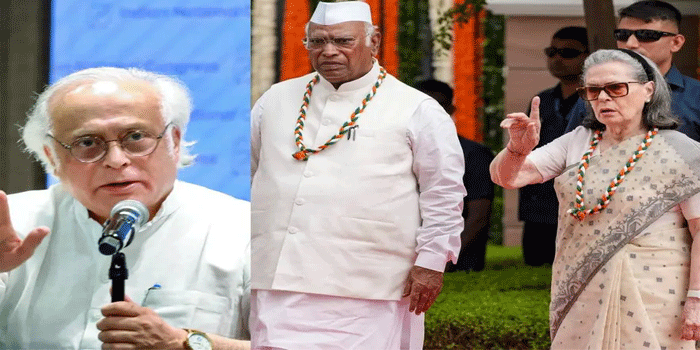 ‘അത്, സോണിയാജി വന്ദേമാരതം മുഴുവനും പാടരുതെന്ന് പറഞ്ഞ് തടഞ്ഞതല്ല, ഖാർഗേ കുറെ നേരമായിട്ട് എഴുന്നേറ്റ് നിൽക്കുകയായിരുന്നു, അദ്ദേഹം ബുദ്ധിമുട്ടുന്നത് കണ്ട് ഇരിക്കാൻ ഒരു കസേര ചോദിച്ചതാണ്‘- വിവാദങ്ങളോട് പ്രതികരിച്ച് ജയറാം രമേശ്
