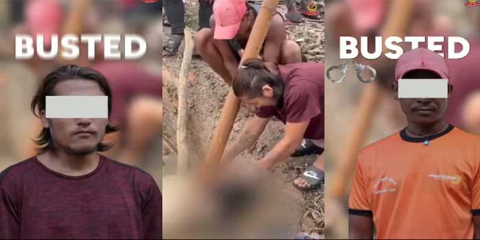 നേപ്പാളിൽ നാരായണി നദിയിലേക്ക് ഒഴുകിയെത്തിയ മൃതദേഹത്തെ അവർ മരക്കഷ്ണം ഉപയോ​ഗിച്ച് വലിച്ചടുപ്പിച്ചു, മുടിയിൽ കുത്തിപ്പിടിച്ച് കാതിൽ കിടന്ന കമ്മലുകൾ ഊരിയെടുത്തു, പിന്നാലെ മൃതദേഹം ഒഴുക്കിവിട്ടു!! ദൃശ്യങ്ങൾ മൊബൈലിൽ പകർത്തി ചുറ്റുമുള്ളവർ… രണ്ട് പേർ അറസ്റ്റിൽ- വീഡിയോ