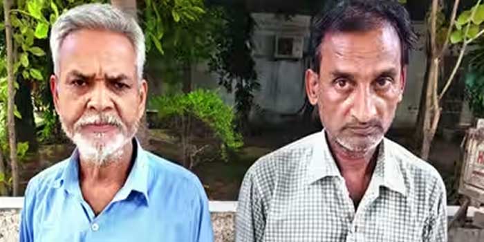 മാനസിക പ്രശ്നമുള്ള മകനെ ആശുപത്രിയിലേക്കെന്നു പറഞ്ഞ് കൂടെ കൂട്ടി, ശ്രദ്ധ തിരിക്കാൻ സമൂസ വാങ്ങി നൽകിയ ശേഷം കോൺക്രീറ്റ് കല്ലുകൊണ്ട് തലയ്ക്ക് അടിച്ചു വീഴ്ത്തി, കയർ ഉപയോഗിച്ച് കഴുത്തിൽ വരിഞ്ഞുമുറുക്കി കൊലപ്പെടുത്തി!! മൃതദേഹം കണ്ടെയ്നറിനുള്ളിൽ ഉപേക്ഷിച്ചു… പിതാവും സുഹൃത്തും അറസ്റ്റിൽ, മകനെ ചികിത്സിക്കാൻ തനിക്കു പാങ്ങില്ലെന്ന് മൊഴി
