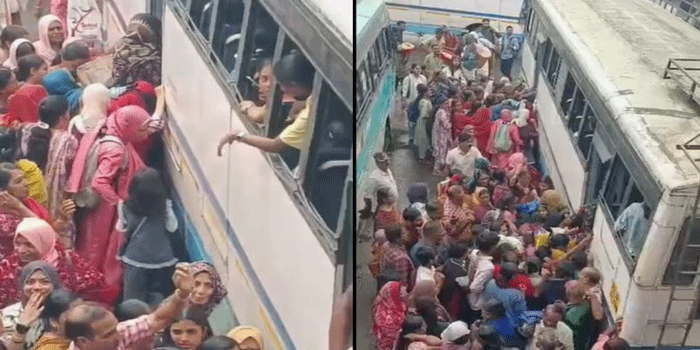 ഗുണ്ടൽപേട്ടിലെ മുന്തിരിത്തോട്ടങ്ങളും പൂപാടങ്ങളും കാണാൻ പോകാൻ പ്രിയദർശിനിയിൽ തിക്കും തിരക്കും; ബത്തേരി ബസിൽ 70 പേര് കയറേണ്ടിടത്ത് യാത്ര ചെയ്യുന്നത് 140 പേര് വരെ; ആശങ്ക പങ്കുവച്ച് ജീവനക്കാർ