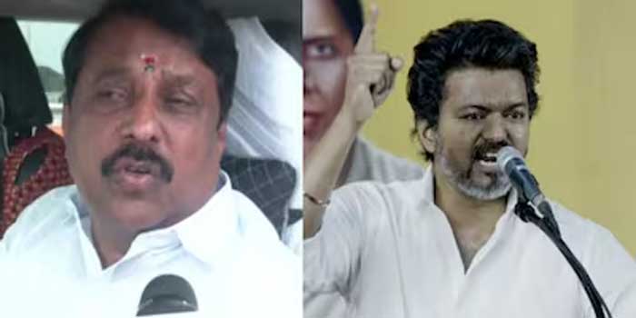 ‘ നിങ്ങൾ നിയമസഭയിൽ കിടന്ന് ‘അച്ഛൻ എവിടെ? അച്ഛൻ എവിടെ?’ എന്ന് ചോദിച്ചുകൊണ്ടേയിരുന്നാൽ എങ്ങനെ അറിയാനാണ്? വീട്ടിൽ പോയി അമ്മയോട് ചോദിക്കൂ, അവർ പറയും, നിയമസഭയിൽ വന്ന് അച്ഛനെ തിരഞ്ഞാൽ ആർക്കറിയാം?’… മുഖ്യമന്ത്രി വിജയ്ക്കെതിരെ ബിജെപി നേതാവ് നടത്തിയ പരാമർശം വിവാദത്തിൽ