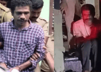 ‘അമ്മച്ചി എവിടെയാ? ഞാൻ പോകുമ്പോൾ ഇവിടെയുണ്ടായിരുന്നു, ആരോ കൊന്നു, ഇത് എനിക്ക് വെച്ച പണിയാ’; അച്ഛനെയും അമ്മയെയും കൊലപ്പെടുത്തിയ കേസിൽ തെളിവെടുപ്പിനായി വീട്ടിലെത്തിച്ചപ്പോൾ മകൻ