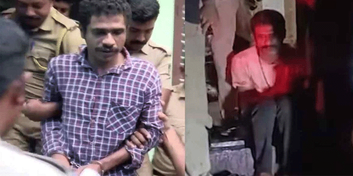 ‘അമ്മച്ചി എവിടെയാ? ഞാൻ പോകുമ്പോൾ ഇവിടെയുണ്ടായിരുന്നു, ആരോ കൊന്നു, ഇത് എനിക്ക് വെച്ച പണിയാ’; അച്ഛനെയും അമ്മയെയും കൊലപ്പെടുത്തിയ കേസിൽ തെളിവെടുപ്പിനായി വീട്ടിലെത്തിച്ചപ്പോൾ മകൻ