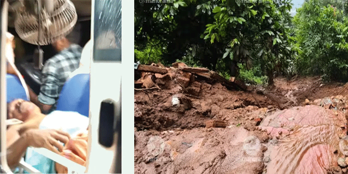 മൺകൂനയ്ക്കിടയിൽ നീണ്ടുനിന്ന കൈ; ജീവിതത്തിലേക്ക് പിടിച്ചുകയറി രതീഷ്, അടൂർമലയിലെ ഉരുൾപൊട്ടലിൽ അത്ഭുത രക്ഷപ്പെടൽ