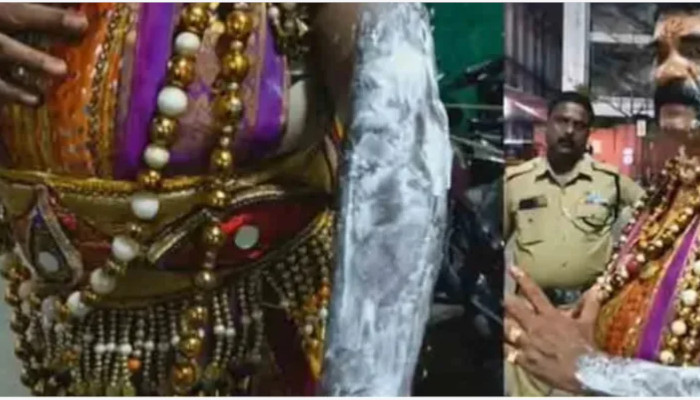 പണത്തെച്ചൊല്ലി തര്ക്കം, മാവേലി വേഷം കെട്ടിയ ആളുടെ മുഖത്ത് തിളച്ച എണ്ണയൊഴിച്ച് തട്ടുകടക്കാരന്, കേസെടുത്ത് പൊലീസ്