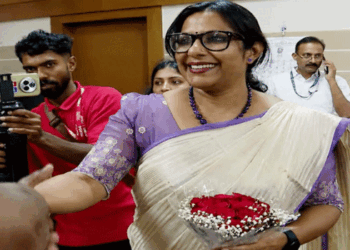പാലാ  നഗരസഭയ്ക്ക് പുതിയ ചെയർപേഴ്സൺ – മായാ രാഹുൽ; 16 വോട്ടിന്റെ  വിജയം; എൽഡിഎഫിനൊപ്പം ചേർന്ന് കോൺഗ്രസ് വിമതരും