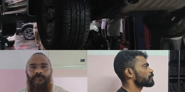 വണ്ടിയുടെ അടിയിൽ ‘എംഡിഎംഎ നിലവറ’; കൈ കാണിച്ചിട്ടും നിർത്താതെ പോയ വാഹനം തിരഞ്ഞു കണ്ടെത്തി പോലീസ്; പ്രതികളുടെ ക്രിമിനൽ പശ്ചാത്തലം പിടികിട്ടിയതോടെ വിശദ പരിശോധന; കാർ ഉയർത്തി അടിഭാഗം പരിശോധിച്ചപ്പോഴാണ് ‘തന്ത്രം’ പൊളിഞ്ഞത്