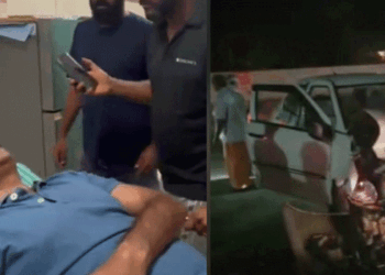 അബിൻ വർക്കിയുടെ വാഹനത്തിലേക്ക് ഇടിച്ചുകയറിയ കാറിന്റെ ഉടമയെ കണ്ടെത്തി, കോന്നി സ്വദേശി; എംഎൽഎ നീരീക്ഷണത്തിൽ തുടരുന്നു; പരിക്ക് ​ഗുരുതരമല്ല