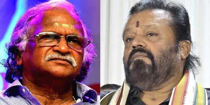 ‘ബന്ധുവാര് ശത്രുവാര്, ബന്ധനത്തിൻ നോവറിയും കിളിമകളേ പറയൂ…’ ഇതും എന്റെ വരികളാണ്, സുരേഷ് ഗോപി ഈ വരികളും ഇടയ്ക്ക് ഉദ്ധരിക്കുന്നത് നല്ലതാണ്…. ഈ 86-ാം വയസിലും എന്റെ ഓർമ്മശക്തിക്കു കുഴപ്പമില്ല, എന്നെക്കാൾ വളരെ ചെറുപ്പമായ സുരേഷ് ഗോപി ഈ മറവിരോഗത്തിൽനിന്ന് രക്ഷ പ്രാപിക്കട്ടെ… ലോക് സഭയിൽ തന്റെ പേര് പരമർശിക്കാത്തതിനെതിരെ ശ്രീകുമാരൻ തമ്പി