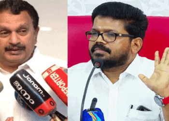 ‘രാഗേഷ് പാര്‍ട്ടിക്ക് പോലും വേണ്ടാത്ത ജില്ലാ സെക്രട്ടറി,  അദ്ദേഹം ആ സ്ഥാനത്ത് നിന്ന് മാറാതിരിക്കുന്നത് യുഡിഎഫിന് ​ഗുണമാണ്; രാഗേഷ് കാരണം രണ്ട് MLA മാരെ കൂടുതൽ കിട്ടി’: കെ. മുരളീധരൻ