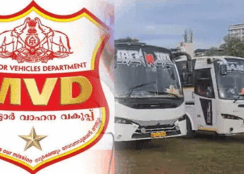 ‘അങ്ങനെയങ്ങ് പോകാതെ മോനെ‘; ടാക്സ് അടയ്ക്കാതെ ഓട്ടം തുടർന്ന ടൂറിസ്റ്റ് ബസുകളെ കൈയ്യോടെ പൊക്കി MVD; പിടികൂടിയത് 72 വാഹനങ്ങൾ; നികുതി ഇനത്തിൽ മാത്രം ഒരു കോടിയിലധികം രൂപ അടയ്ക്കണമെന്ന് ഉടമകൾക്ക് നോട്ടീസ്