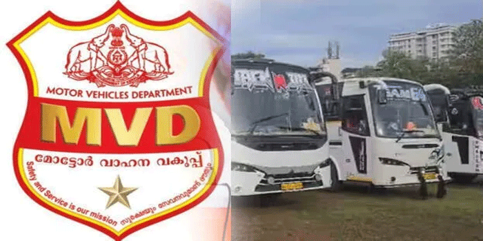 ‘അങ്ങനെയങ്ങ് പോകാതെ മോനെ‘; ടാക്സ് അടയ്ക്കാതെ ഓട്ടം തുടർന്ന ടൂറിസ്റ്റ് ബസുകളെ കൈയ്യോടെ പൊക്കി MVD; പിടികൂടിയത് 72 വാഹനങ്ങൾ; നികുതി ഇനത്തിൽ മാത്രം ഒരു കോടിയിലധികം രൂപ അടയ്ക്കണമെന്ന് ഉടമകൾക്ക് നോട്ടീസ്