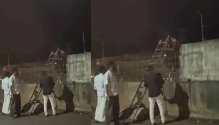 വേണമെങ്കിൽ ഇറങ്ങിക്കോ… രാത്രി നേരത്ത് യുവതിയെ ദേശീയപാതയില് ഇറക്കിവിട്ട് സ്വകാര്യ ബസ്, ഒടുവില് കോണിവച്ച് താഴെയിറക്കി നാട്ടുകാര്