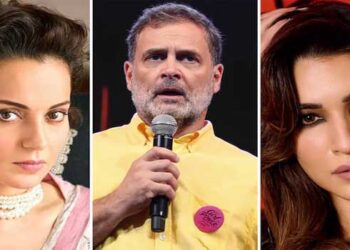 ‘സ്ത്രീകളുടെ സംസ്കാരവും പാരമ്പര്യങ്ങളും ഹൃദയത്തിലാണ്, അല്ലാതെ അവളുടെ വസ്ത്രത്തിന്റെ അളവിലോ, കഴുത്തിന്റെ ഭാഗത്തോ അല്ല’- നടി കൃതി സനോൺ!! “ഒരു സ്ത്രീ എന്ത് ധരിക്കുന്നു, എന്ത് ചെയ്യുന്നു, എവിടെ പോകുന്നു എന്നത് അവളുടെ തെരഞ്ഞെടുപ്പാണ്, സ്വന്തം സ്വാതന്ത്ര്യം ഉപയോഗിക്കുന്ന സ്ത്രീകളെ ട്രോൾ ചെയ്യുന്നത് അവസാനിപ്പിക്കൂ,” കൃതി- കങ്കണ വിവാദത്തിൽ കക്ഷി ചേർന്ന് രാഹുൽ ​ഗാന്ധിയും