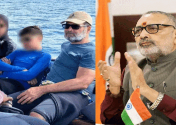 ‘രാഹുൽ ജി… ഈ ചിത്രം എവിടെ നിന്നുള്ളതാണ്? എപ്പോൾ എടുത്തതാണ്? ഒപ്പമുള്ള ആളുകൾ ആരൊക്കെയാണ് എന്നറിയാൻ എനിക്ക് ആകാംക്ഷയുണ്ട്’- രാഹുൽ ഗാന്ധിക്കൊപ്പം കുട്ടിയും യുവതിയും ബോട്ടിൽ യാത്ര ചെയ്യുന്ന ചിത്രം പങ്കുവച്ച് കേന്ദ്ര മന്ത്രി ഗിരിരാജ് സിങ്