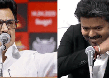 ‘നിയമസഭ സിനിമാ സെറ്റാന്നാ വിചാരം, പഞ്ച് ഡയലോ​ഗുകൾ പറയുന്നു;  നിലവിൽ പദ്ധതികളുടെ പേരുമാറ്റുന്ന തിരക്കിലാണ് പുള്ളിക്കാരൻ’: വിജയ്‌ക്കെതിരെ രൂക്ഷ വിമർശനവുമായി എം.കെ. സ്റ്റാലിൻ