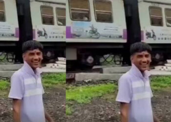 ഞാൻ ആ കല്ല് ട്രെയിനിലേക്ക് എറിഞ്ഞിട്ടില്ല, ദയവായി എന്നോട് ക്ഷമിക്കണം. ഇനി ഒരിക്കലും ആവർത്തിക്കില്ല”, ട്രെയിനിന് കല്ലെറിഞ്ഞു, പിന്നാലെ അസഭ്യ ആംഗ്യങ്ങള്‍ കാണിച്ച് റീല്‍ ചിത്രീകരണം, ഒടുവില്‍ ക്ഷമാപണവും യുവാവ്