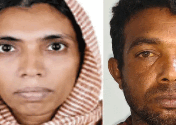 മക്കളോടൊപ്പം ഉറങ്ങുകയായിരുന്ന ഭാര്യയെ കൂട്ടി കൊണ്ടു പോയി കഴുത്തുഞെരിച്ച് കൊലപ്പെടുത്തി; മൃതദേഹം ചാക്കിൽ കെട്ടി പുഴയിൽ  താഴ്ത്തി; ഭർത്താവ് അറസ്റ്റിൽ